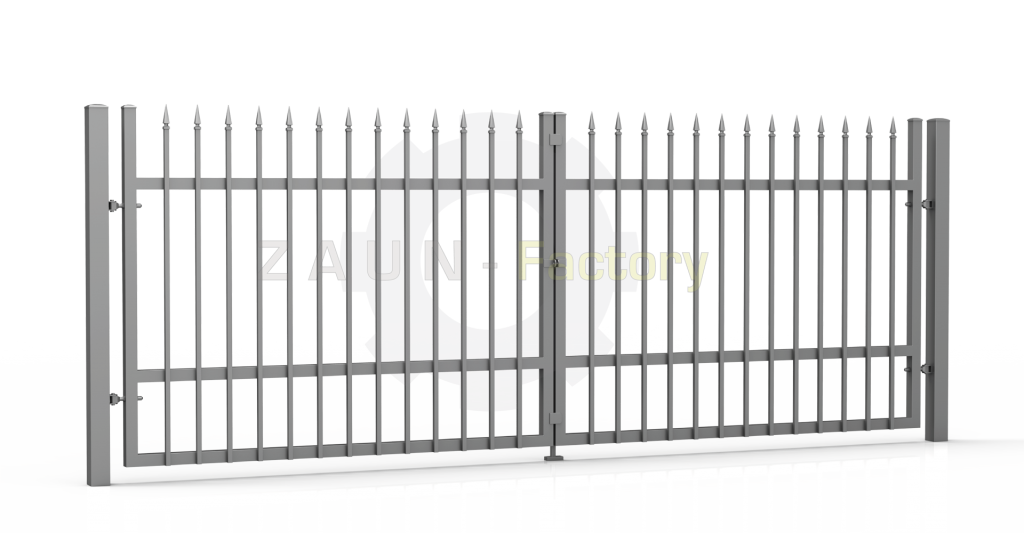 Flügeltore - ZAUN-Factory - Metalltore aus Berlin von höchster Qualität